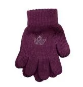 Перчатки для девочки (TGg-120 т.розовый) Перчатки для девочки (TGg-120 т.розовый)