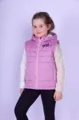 Жилет утепленный для девочки (Лиза 12Ж11) Жилет утепленный для девочки (Лиза 12Ж11)