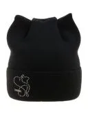 Шапка демисезонная для девочки (Ширли чёрный) Шапка демисезонная для девочки (Ширли чёрный)
