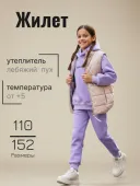 Жилет утепленный для девочки (9048) Жилет утепленный для девочки (9048)