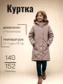 Парка демисезонная для девочек (MIRIAM 24069/00348) Парка демисезонная для девочек (MIRIAM 24069/00348)