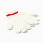 Перчатки для девочки (10525868 молочный) Перчатки для девочки (10525868 молочный)