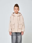 Ветровка для девочки (G1020F бежевый) Ветровка для девочки (G1020F бежевый)