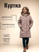 Парка демисезонная для девочек (MIRIAM 24069/00348) Парка демисезонная для девочек (MIRIAM 24069/00348)
